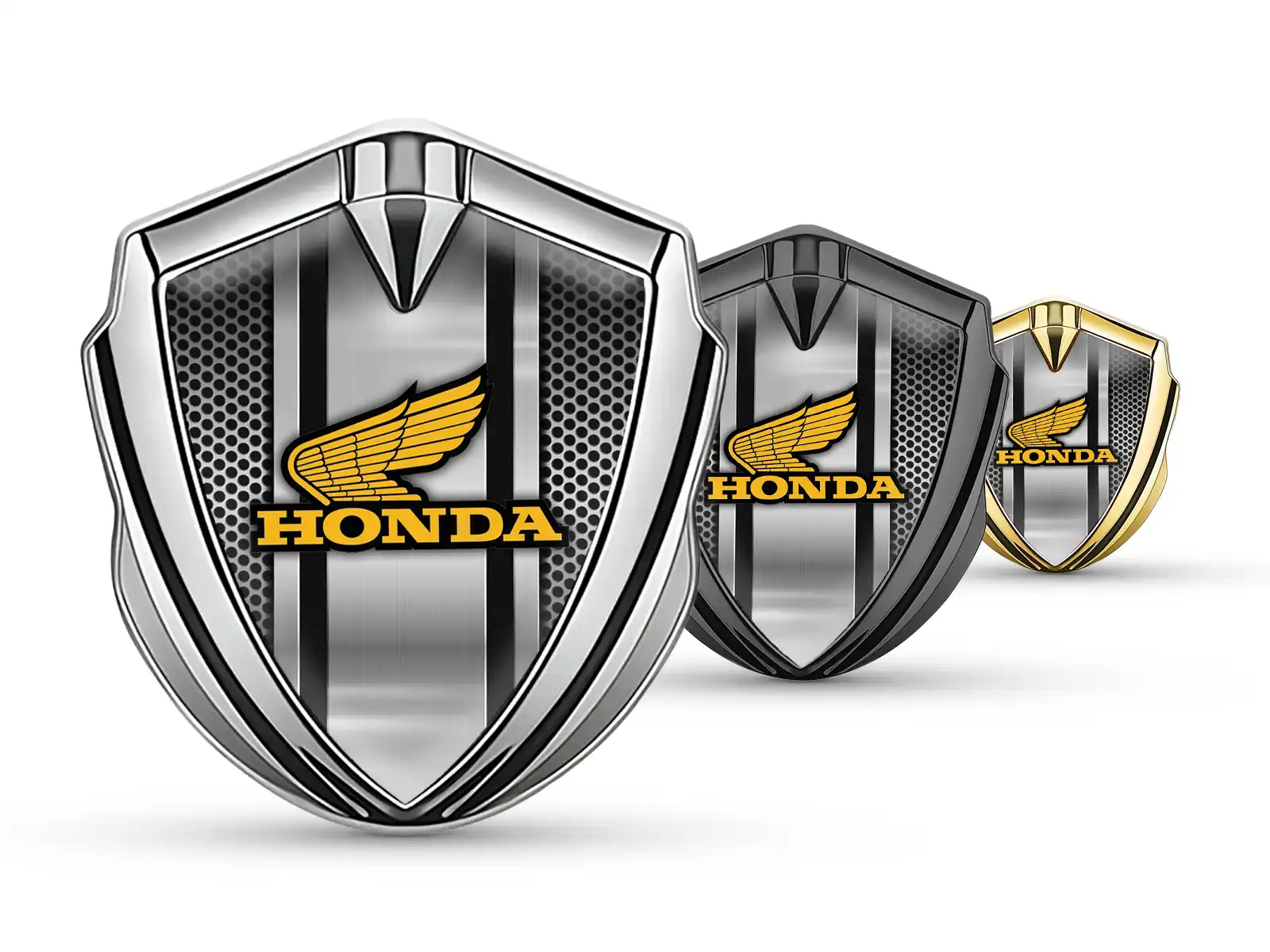 Honda Metall Emblem Abzeichen High-End Design Drift Look